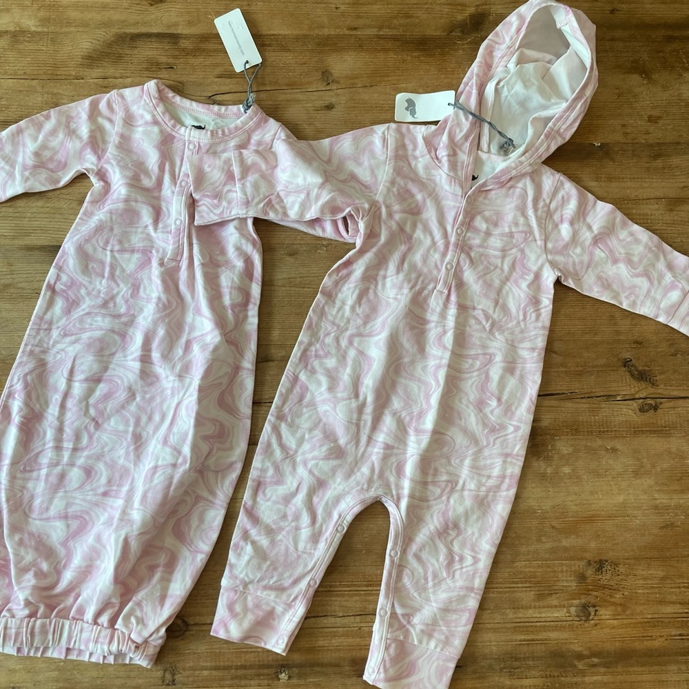 Monica + Andy bundle onesie/sleep sack